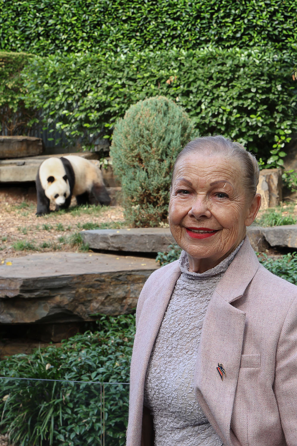 Angelique Boileau at Adelaide Zoo