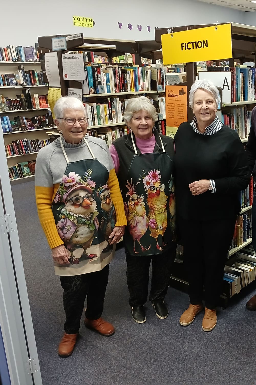 Volunteers at the Eyre Peninsula Book Bazaar Charity Bookshop