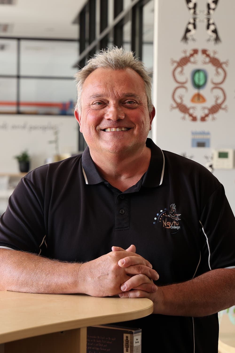 Andrew Plastow at Ngutu College